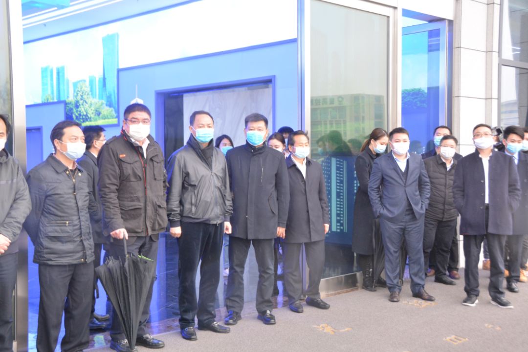 长沙市委副书记、代市长郑建新一行调研leyu.乐鱼环境长沙中联产业园